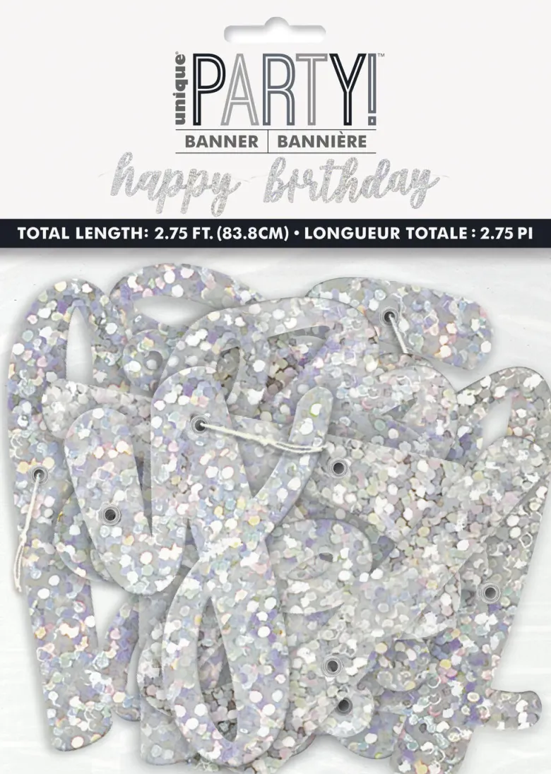 Leddbanner - "Happy Birthday"