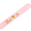 Magebånd Sash - "Bride to Be"