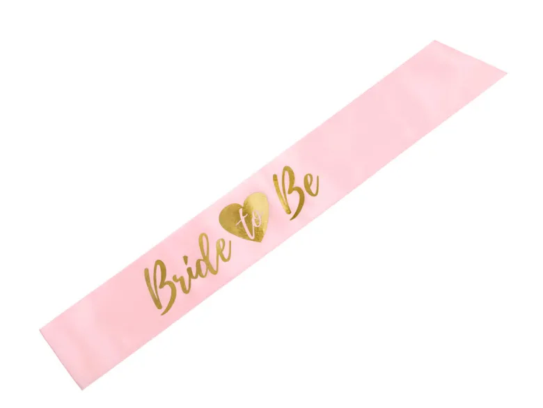 Magebånd Sash - "Bride to Be"
