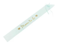 Mom to Be - Lys blå ordernsbånd