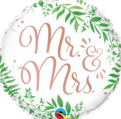 MR. & MRS. Elegant Greenery