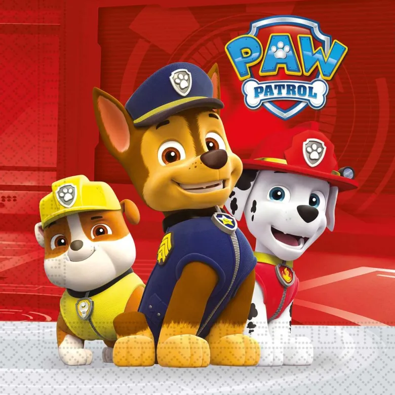 Papirservietter - Paw Patrol Action