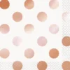 Papirservietter - Rose Gold