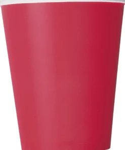 Pappkopper Rubinrød