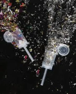 Party Poppers - Konfetti Farger