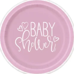 Pink Hearts Baby Shower