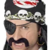 Pirat bandana - Sort
