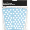 Popcorn Box - Lys Blå Dots