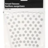 Popcorn Box - Sølv Dots