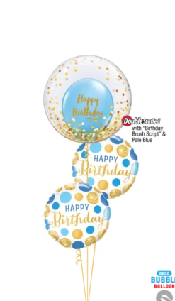 Premium Ballonger - "Happy Birthday"