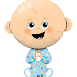Premium Ballongfigur - Blå Baby