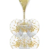 Premium Ballongfigur - Champagneglass