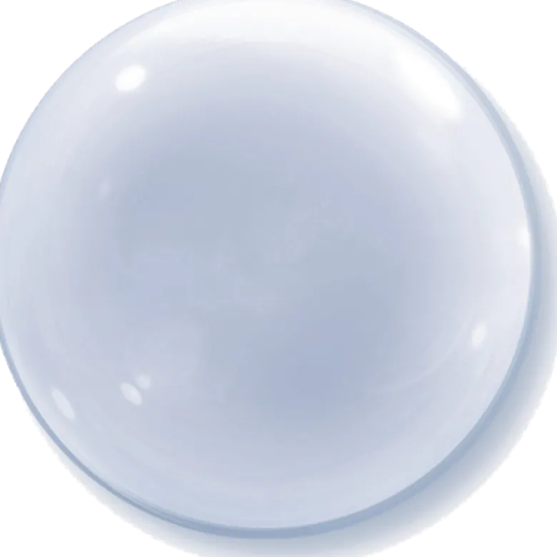 Premium Bubbleballong - Gjennomsiktig