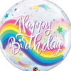 Premium Bubbleballong - "Happy Birthday"