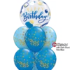 Premium Bubbleballong - "Happy Birthday"