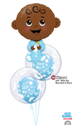 Premium Bubbleballong - Hvite Fotavtrykk