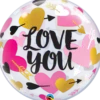 Premium Bubbleballong - "Love You"