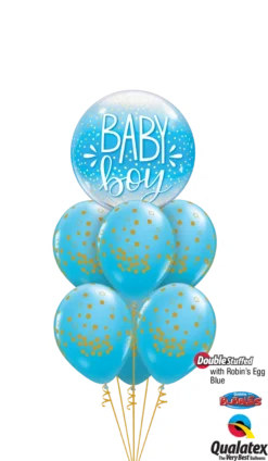 Premium Folieballong - "Baby Boy"
