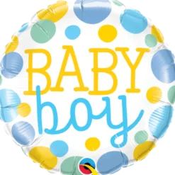 Premium Folieballong - "Baby Boy"