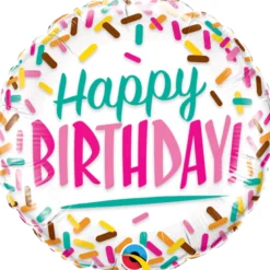 Premium Folieballong - "Happy Birthday"
