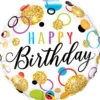 Premium Folieballong - "Happy Birthday"