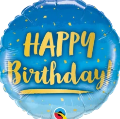 Premium Folieballong - "Happy Birthday"