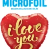 Premium Folieballong - Hjerte I Love You