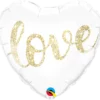 Premium Folieballong - "Love" Hjerte