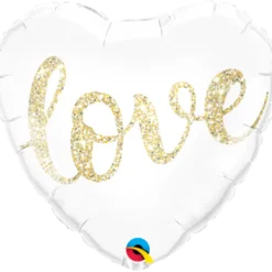 Premium Folieballong - "Love" Hjerte