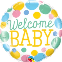 Premium Folieballong - "Welcome Baby"