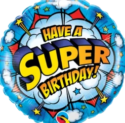 Premium Folie - "Have a Super Birthday!"