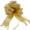 Pull bows: Gold 50 mm