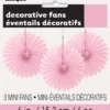 Pyntevifte Papir - Lys Rosa