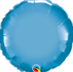 18R Chrome Blue - Rund (Pakket)