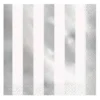 Servietter -  Metallic Sølv Striper