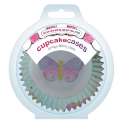 Sommerfugl pastel - Cupcakeformer