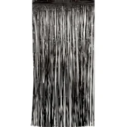 Sort Folie - Frynsegardin