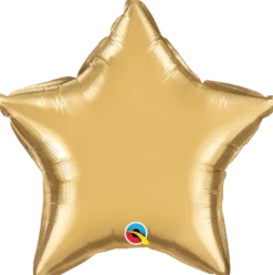 20ST Chrome Gold – Stjerne (Pakket)