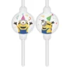 Sugerør - Minions Gru - Papp