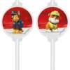 Sugerør - Paw Patrol Action - Papp
