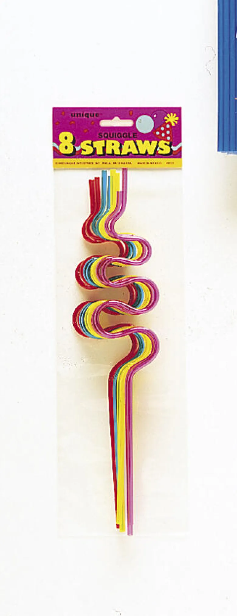 Sugerør - Squiggle - Assortert