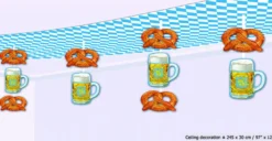 Takdekorasjon - Oktoberfest