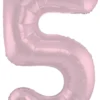 Tallballong - Nummer 5 -Pastel Rosa Matt