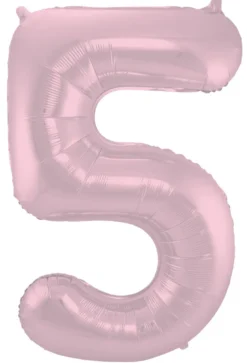 Tallballong - Nummer 5 -Pastel Rosa Matt