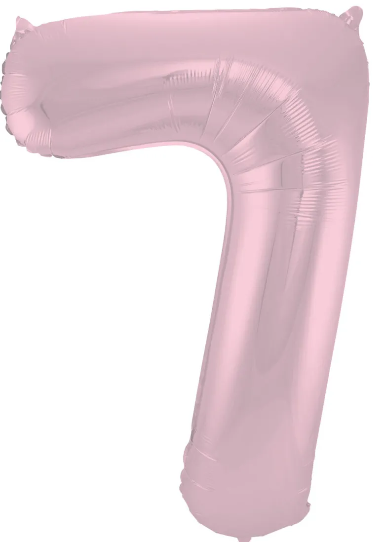 Tallballong - Nummer 7 -Pastel Rosa Matt