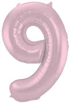 Tallballong - Nummer 9 -Pastel Rosa Matt