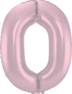 Tallballong - Nummer 0- Pastel Rosa Matt