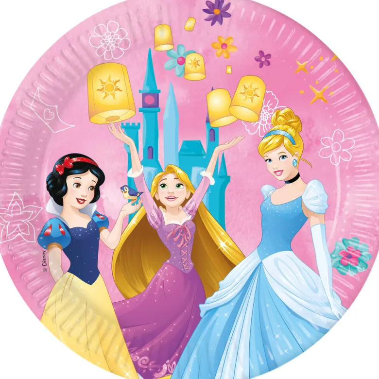 Tallerkener - Disney Prinsesse - Papp