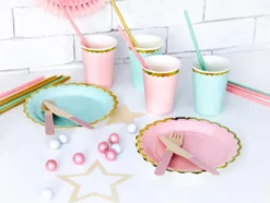 Tallerkener - Mint - Papp