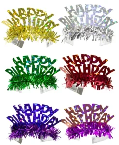 Tiara - "Happy Birthday" - Holografisk
